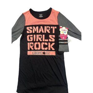 Llimited Too Girls Pajamas with Socks Medium New